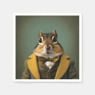 Serviette En Papier Smart Chipmunk
