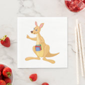 Serviette En Papier Smart Kangaroo (En situation)