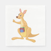 Serviette En Papier Smart Kangaroo (Devant)