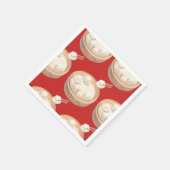 Serviette En Papier Smile Dog - Xiao Long Bao Délice (Coin)