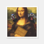 Serviette En Papier Smile Et Mange Tofurkey (Devant)