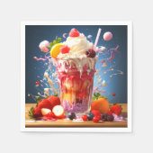 Serviette En Papier Smoothie (Devant)