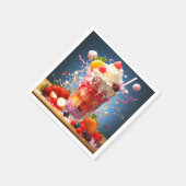 Serviette En Papier Smoothie (Coin)