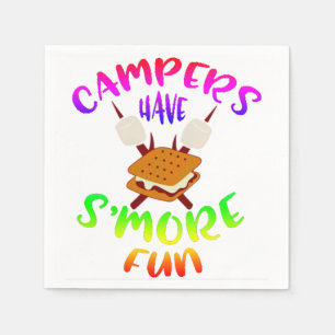 Serviette En Papier Smore fun