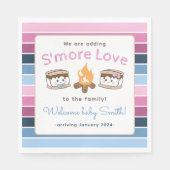 Serviette En Papier S'more Love Genre révèle (Devant)