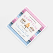 Serviette En Papier S'more Love Genre révèle (Coin)