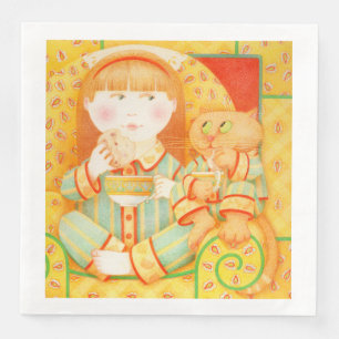 Serviette En Papier SNACK-HAUT Dîner Standard Papier serviettes