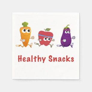 Serviette En Papier Snacks sains