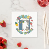 Serviette En Papier Sneaky Snack Attack ! (En situation)