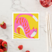Serviette En Papier Snooing Whiskers (En situation)