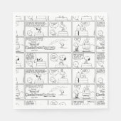 Serviette En Papier Snoopy & Charlie Brown | Muffin anglais (Devant)