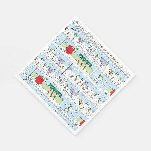 Serviette En Papier Snoopy et l'équipage Zamboni (Coin)