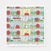 Serviette En Papier Snoopy et ses frères Andy & Olaf (Devant)