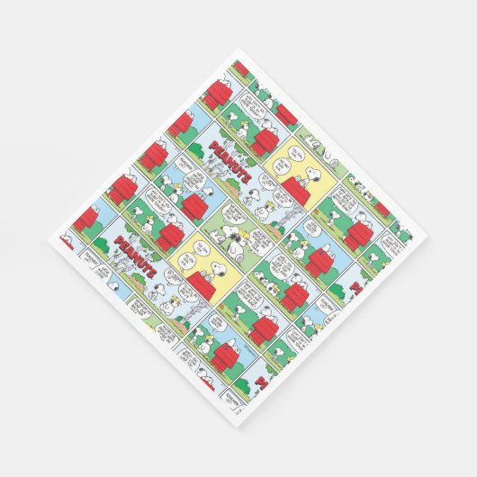 Serviette En Papier Snoopy et ses frères Andy & Olaf (Coin)