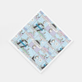 Serviette En Papier Snoopy & Friends | Aller Randonnée (Coin)