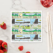 Serviette En Papier Snoopy & Friends | Go Camping (En situation)
