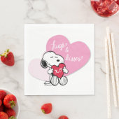 Serviette En Papier Snoopy Hugs & Kisses (En situation)