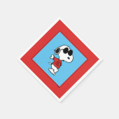 Serviette En Papier Snoopy "Joe Cool" debout (Coin)