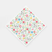 Serviette En Papier Snoopy So Sweet Flower Pattern (Coin)
