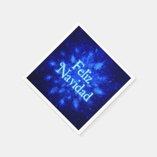 Serviette En Papier Snowburst - Feliz Navidad