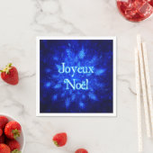 Serviette En Papier Snowburst - Joyeux Noё l (En situation)
