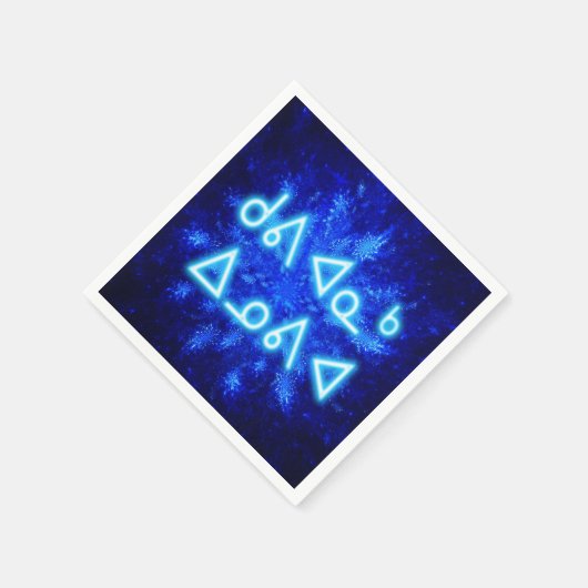 Serviette En Papier Snowburst - Kuvianak Innovia (Coin)