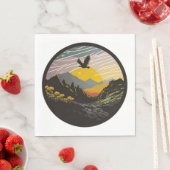 Serviette En Papier Snowdonia (En situation)