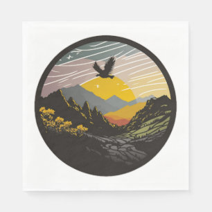 Serviette En Papier Snowdonia