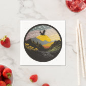 Serviette En Papier Snowdonia (En situation)