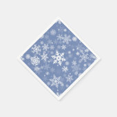 Serviette En Papier Snowflakes Personnaliser graphique Arrière - plan (Coin)