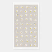 Serviette En Papier Snowmen Faces Paper Guest Towels (Devant)