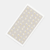 Serviette En Papier Snowmen Faces Paper Guest Towels (Coin)