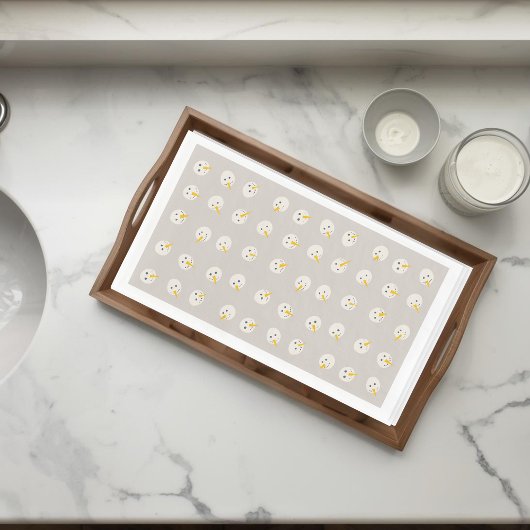 Serviette En Papier Snowmen Faces Paper Guest Towels