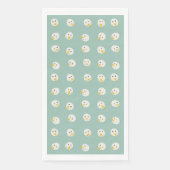 Serviette En Papier Snowmen Faces Paper Guest Towels (Devant)