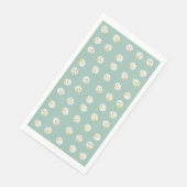 Serviette En Papier Snowmen Faces Paper Guest Towels (Coin)