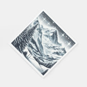 Serviette En Papier Snowy Winter Wooy (Coin)