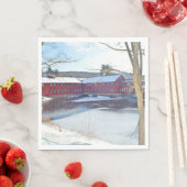 Serviette En Papier Société Collins (En situation)