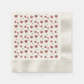 Serviette En Papier Sock Monkey Smile (Devant)