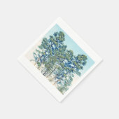 Serviette En Papier Socle Des Arbres (Coin)