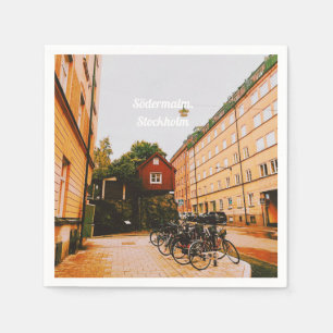 Serviette En Papier Södermalm, Stockholm, Suède