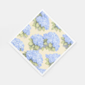 Serviette En Papier Soft Lemo Blue Hydrangea Standard Luncheon Napkins (Coin)