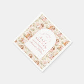 Serviette En Papier Soft Pink Fairy Baby Shower (Coin)