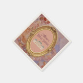 Serviette En Papier Soft Renaissance Rococo Fête des mariées esthétiqu (Coin)