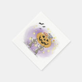 Serviette En Papier Soins Citrouilles d'Halloween pour Mic & Mac (Coin)
