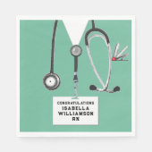 Serviette En Papier Soins infirmiers (Devant)