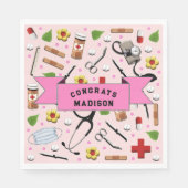 Serviette En Papier Soins infirmiers (Devant)