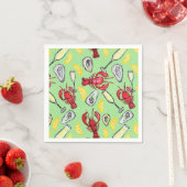 Serviette En Papier Soirée (En situation)