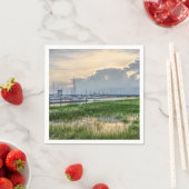 Serviette En Papier Soirée À Charleston Harbour (En situation)