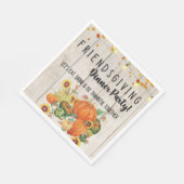 Serviette En Papier Soirée amicale (Coin)