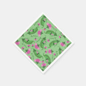 Serviette En Papier Soirée Anniversaire de enfant de pois doux (Coin)